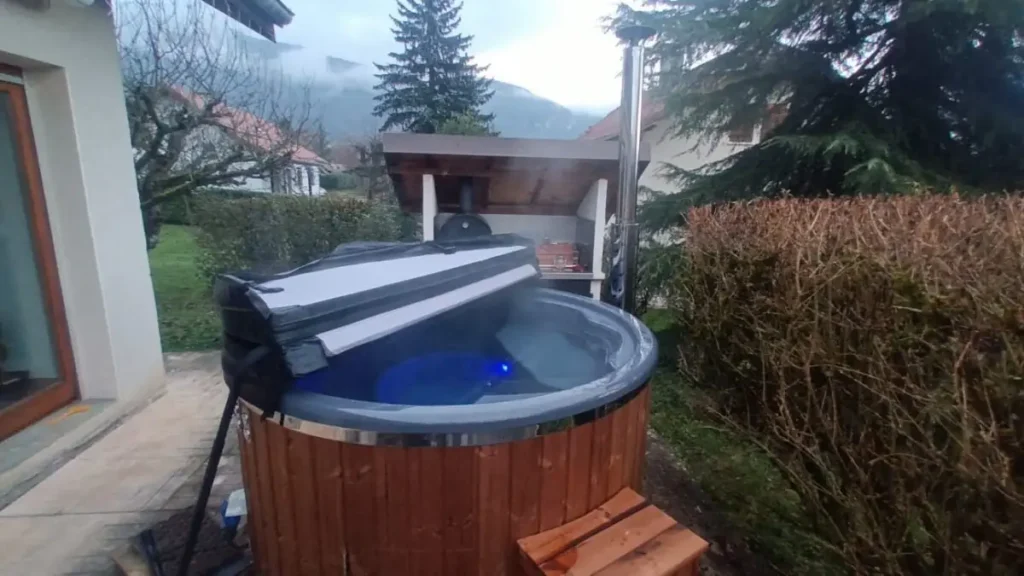 bain nordique installé chez un client