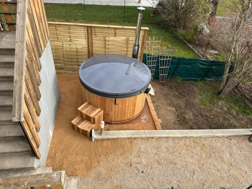 bain nordique vue du dessus