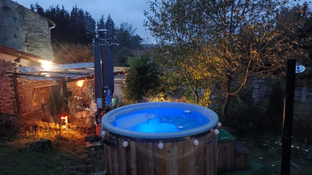 éclairage LED d'un bain nordique